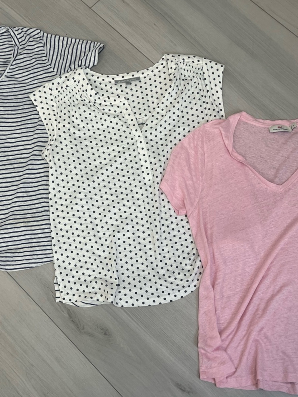 3-Piece Linen Shirt BUNDLE Vineyard Vines Daniel Rainn Sz S/M Coastal Grandma